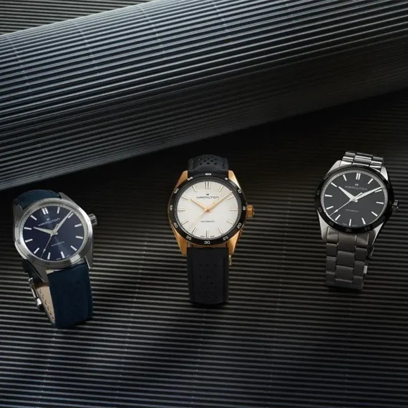 Hamilton Jazzmaster Performer Automatic White Diakl Men's Watch- H36225770